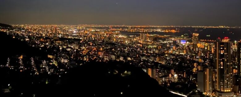 神戸布引ハーブ園、刻べ観光、オススメ、穴場、デートスポット、夜景