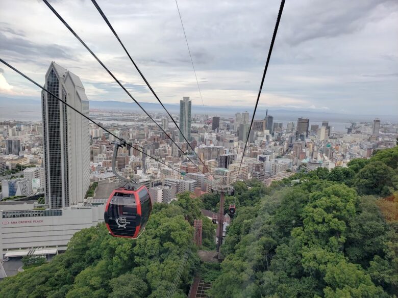 神戸布引ハーブ園、刻べ観光、オススメ、穴場、デートスポット、夜景