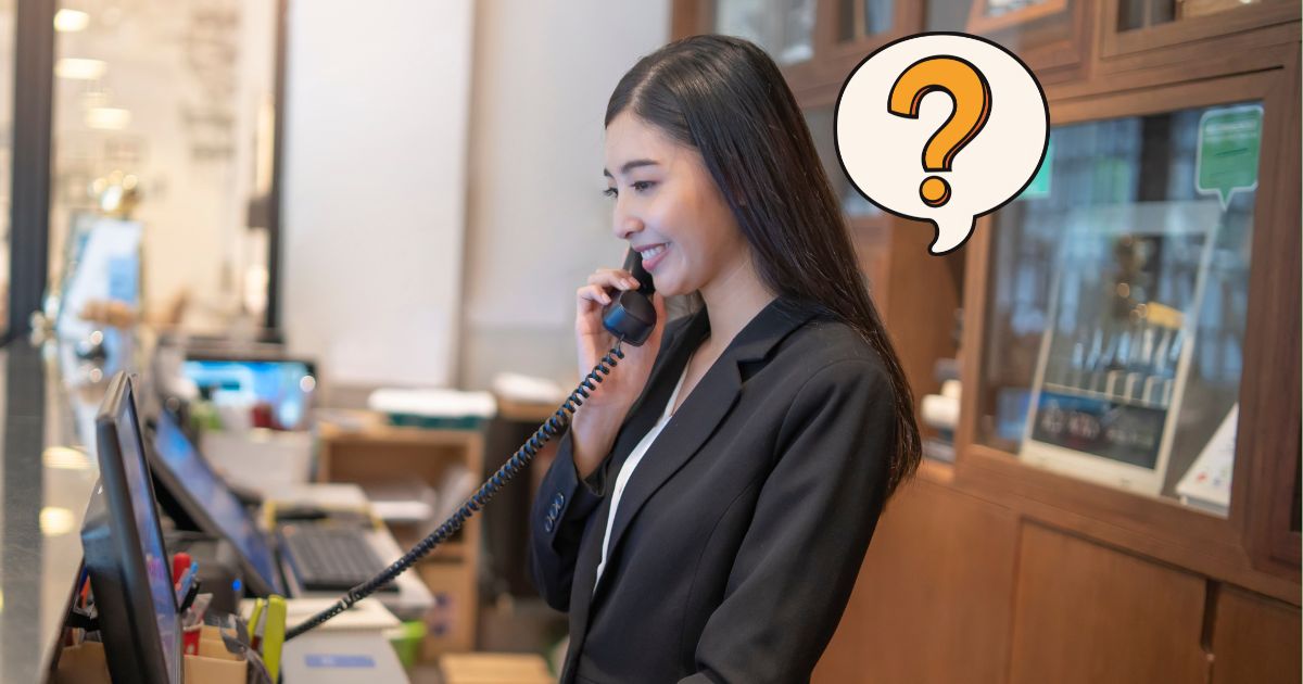 受付で聞かれる「要件はなんですか？」テレアポ返し